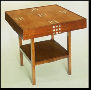 Table with Mother of Pearl Inlay