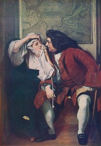 A Scene from Tristram Shandy: Uncle Toby and the Widow Wadman, 1829-30, c1915 by Charles Robert Leslie