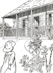 A Settlers Home, 1912 by Charles Robinson