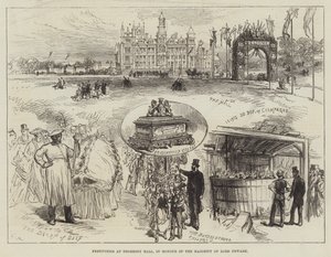 Festivities at Thoresby Hall, in Honour of the Majority of Lord Newark by Sir John Charles Robinson
