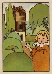 Illustration for Babes and Birds by Charles Robinson