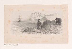 Baron von Münchhausen with Bear
