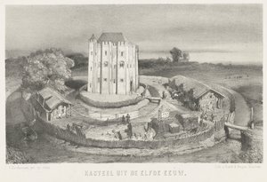 Castle from the Eleventh Century by Charles Rochussen