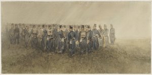 Pause of an Infantry Battalion on the Heath