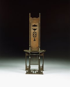 A Side Chair, with Pierced Design, c.1899