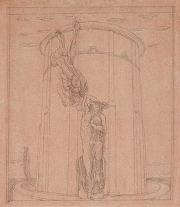 The Labyrinth in which the Twiformed Bull was Stalled, late 19th century by Charles S Ricketts