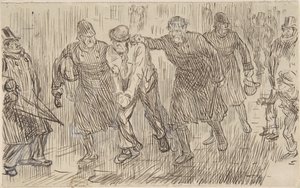 Happy Thought for Punch, December 16, 1876 by Charles Samuel Keene
