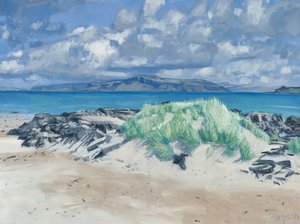 Rocks & Grasses, Iona, 2013 by Charles Simpson