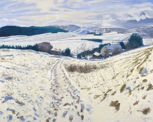 Track down the Hill, 2015 by Charles Simpson