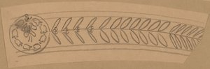 Study for a Border Design by Charles Sprague Pearce