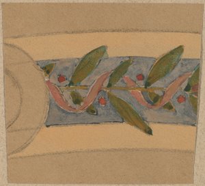 Study for a Border Design by Charles Sprague Pearce
