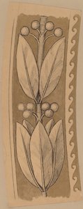 Study for a Border Design by Charles Sprague Pearce