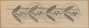 Study for a Border Design by Charles Sprague Pearce