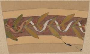 Study for a Border Design by Charles Sprague Pearce