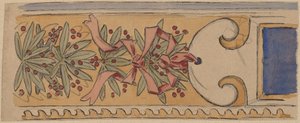 Study for a Border Design by Charles Sprague Pearce