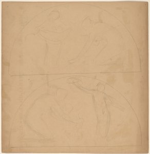 Study for a Border Design by Charles Sprague Pearce