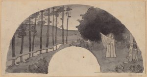 Study for an Archway by Charles Sprague Pearce