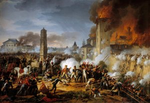 Attack and Capture of Regensburg by Marshal Lannes on April 23, 1809