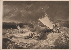 A Shipwreck by Charles Turner