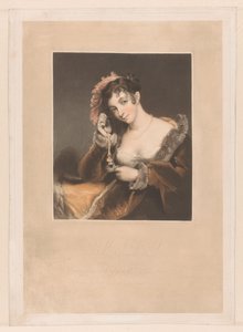 Portrait of Emily St Clare by Charles Turner