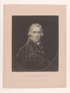 Portrait of John Hoppner by Charles Turner
