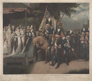 The Presentation of Colours to the Kensington Volunteers by Charles Turner