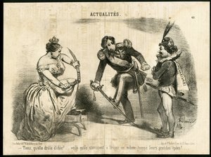 Illustration in Le Charivari