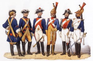 Uniforms of French army: Special Forces of the City of Paris by Charles Vernier