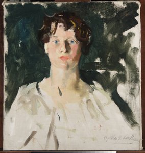Portrait of a woman by Charles Webster Hawthorne