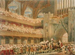 The Champion of England Entering Westminster Hall