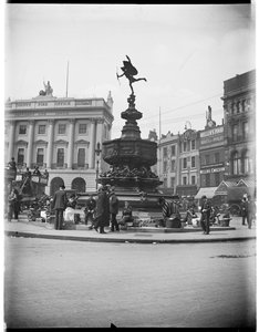 Shaftesbury Memorial Fountain, Piccadilly Circus, City of Westminster, London, 1895-1905