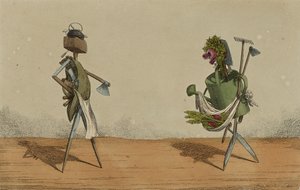 Implements Animated, Plate 2, Dedicated to the Carpenters and Gardeners of Great Britain, c.1811
