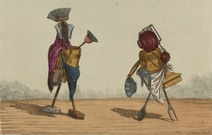 Implements Animated, Plate 2, Dedicated to the Housemaids and Cooks of the United Kingdoms, September 1811 by Charles Williams