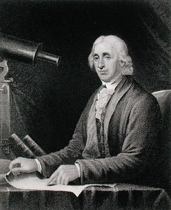 Portrait of David Rittenhouse (1732-96), engraved by James Barton Longacre (1794-1869) by Charles Willson (after) Peale