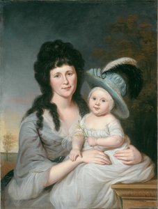Mrs. John Nicholson Hannah Duncan and John Nicholson, Jr.