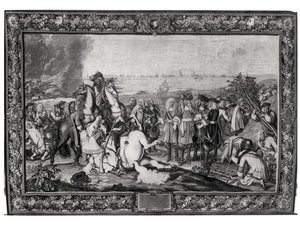 Louis XIV at the Siege of Douai, July 1667, Gobelins Workshop