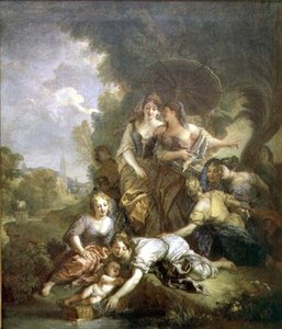 Moses Saved from the Water by Charles de Lafosse