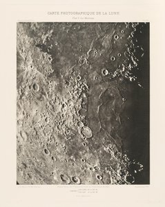 Photographic Chart of the Moon, plate VIII, March 15