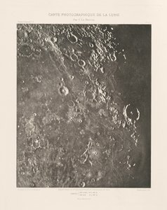 Photographic Chart of the Moon, plate XX, March 22