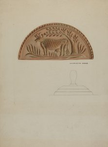 Pennsylvania German Butter Mold