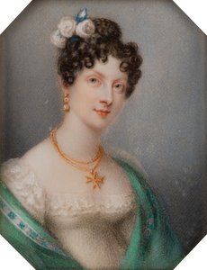 Portrait of Georgina Viscountess Newport, Later Countess of Bradford