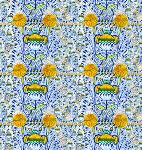 Ashmolean Museum Pattern Design, 2020 by Charlotte Orr