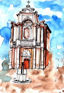 Building in Siena, 2020