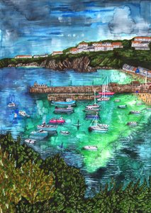 Newquay, Cornwall, 2021 by Charlotte Orr