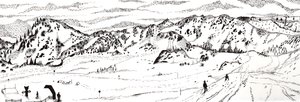 Skiing in Austria #2, 2020