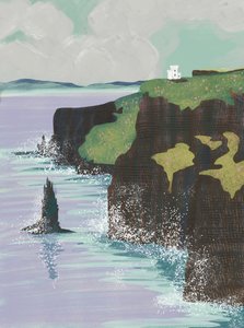 Irish Coastal Cliffs