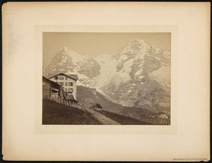 The Mönch and The Eiger, View from Wengernalp