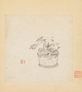 Miscellaneous Studies, one leaf dated 1619
