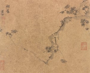 A Plum Branch by Chen Jiru