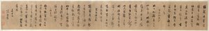 Four Poems: Calligraphy in Cursive Script (xingshu) by Chen Jiru